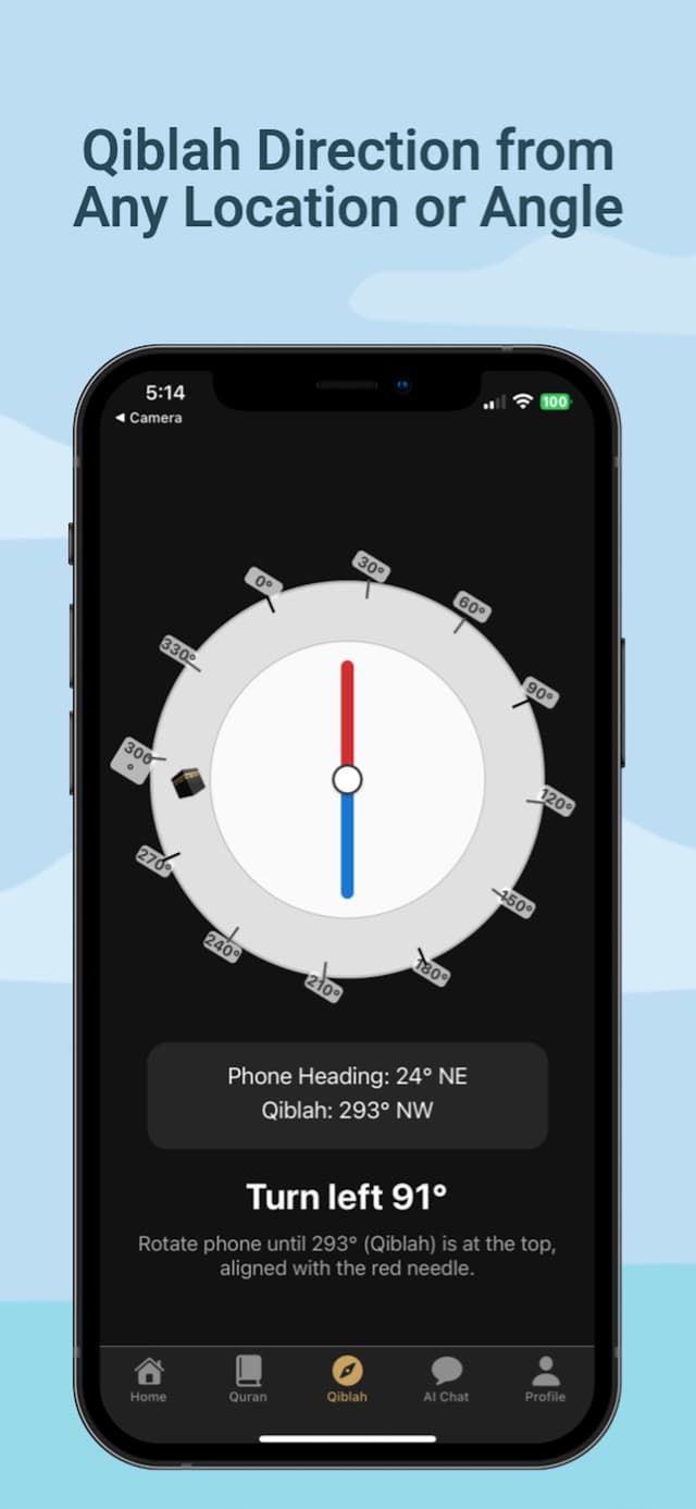 Qiblah Finder